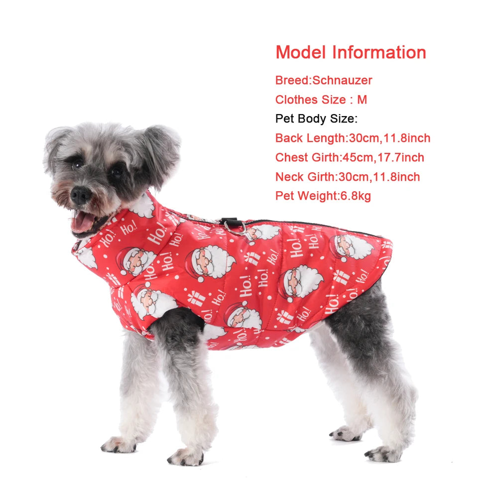 CozyPaws™ Christmas Winter Jacket